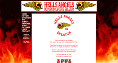 Desktop Screenshot of hellsangels.be